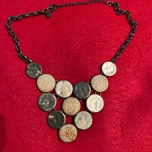 Swarovski Touchstone Crystal make a statement necklace.